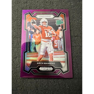 Arch Manning - 2024 Panini Prizm Draft Picks - Purple #61/75